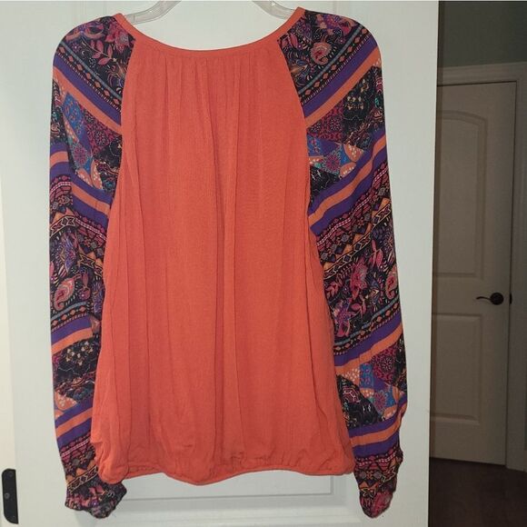 Soft Surroundings Rio Boho Embroidered Blouse - Picture 8 of 10